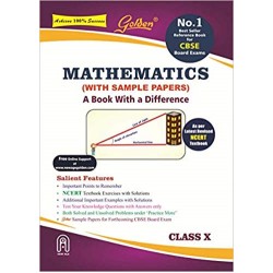 Golden Mathematics: (With Sample Papers) A book with a